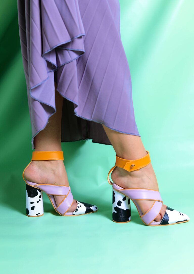 Stylish Outfits Paired with Multicolor Heels